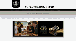 Desktop Screenshot of crownpawn.com